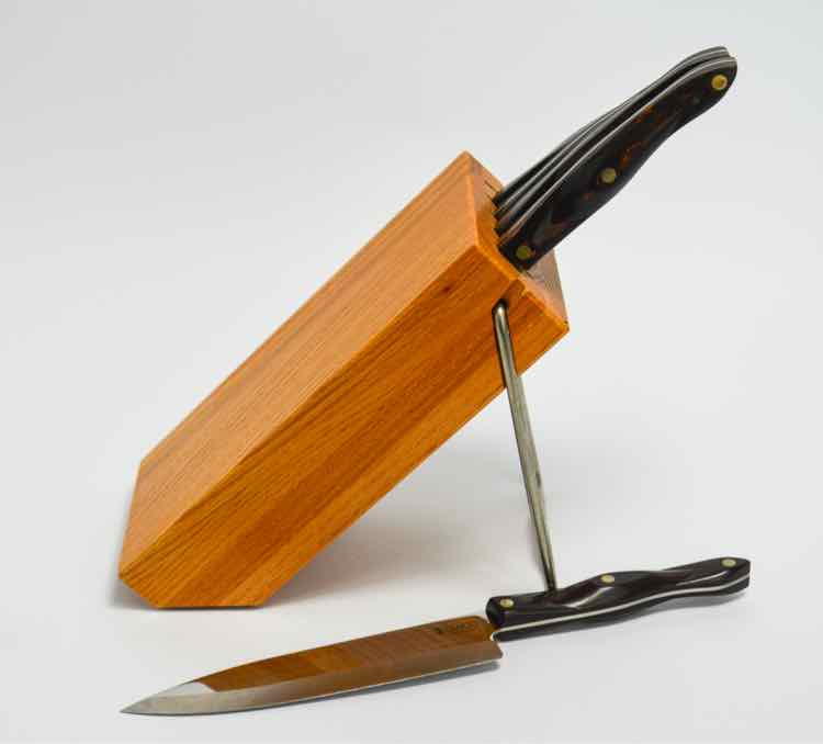 5pc Cutco Knife Set in Block