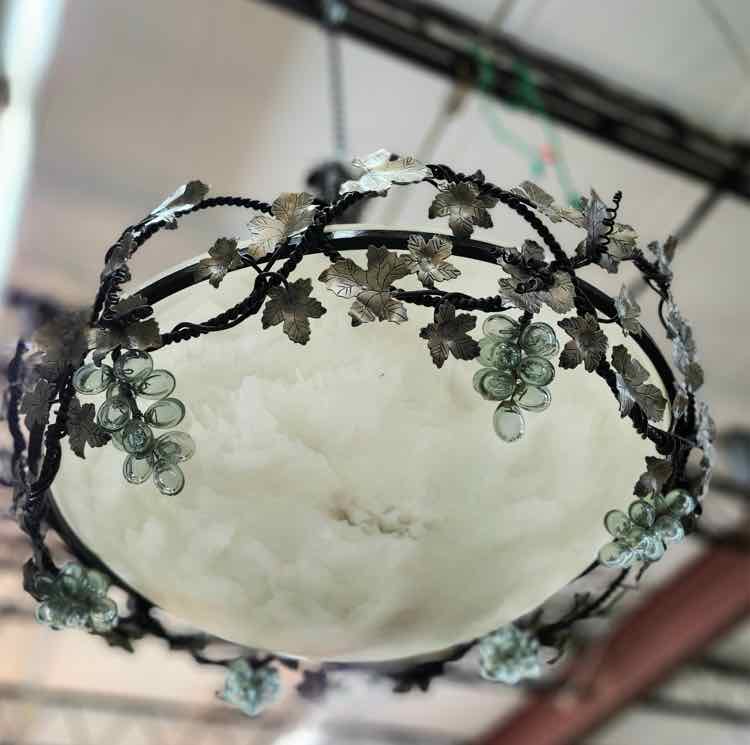 Meyda Grape Leaf Chandelier