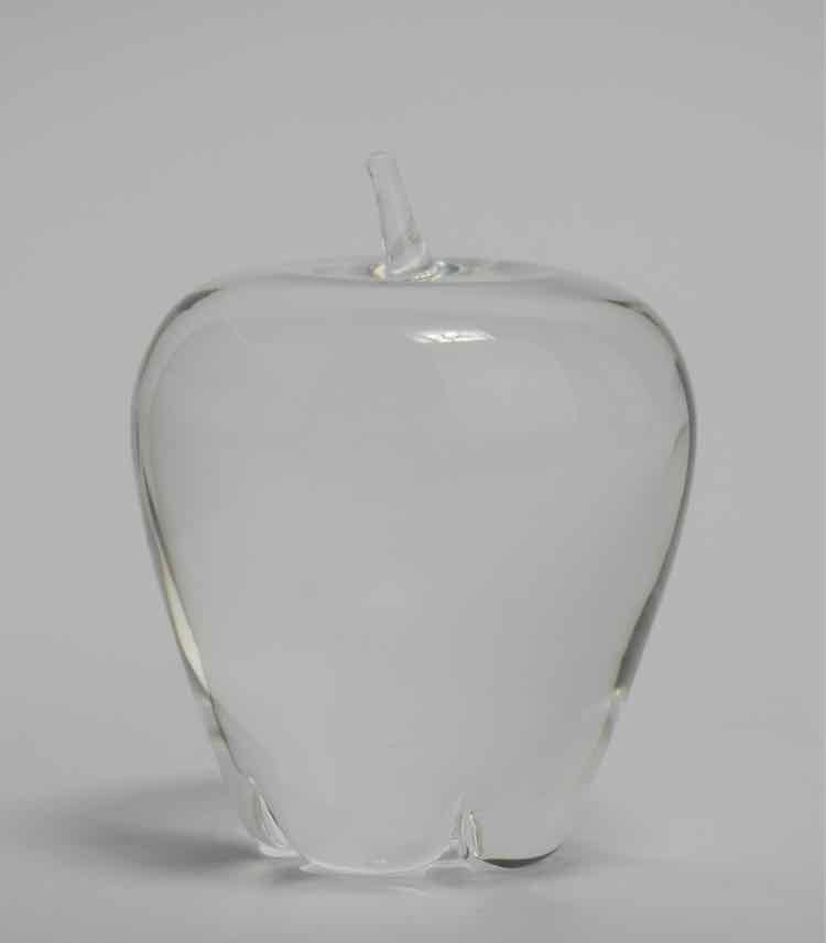 Stuben Glass Apple