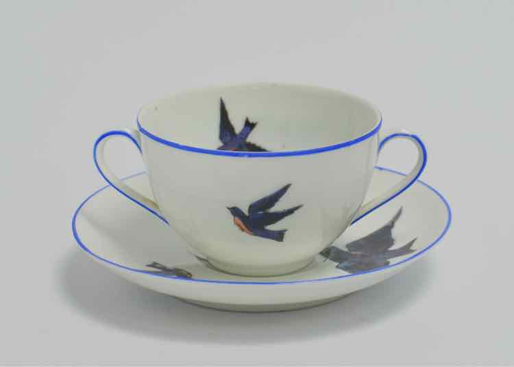 Austria Bluebird Cup & Saucer