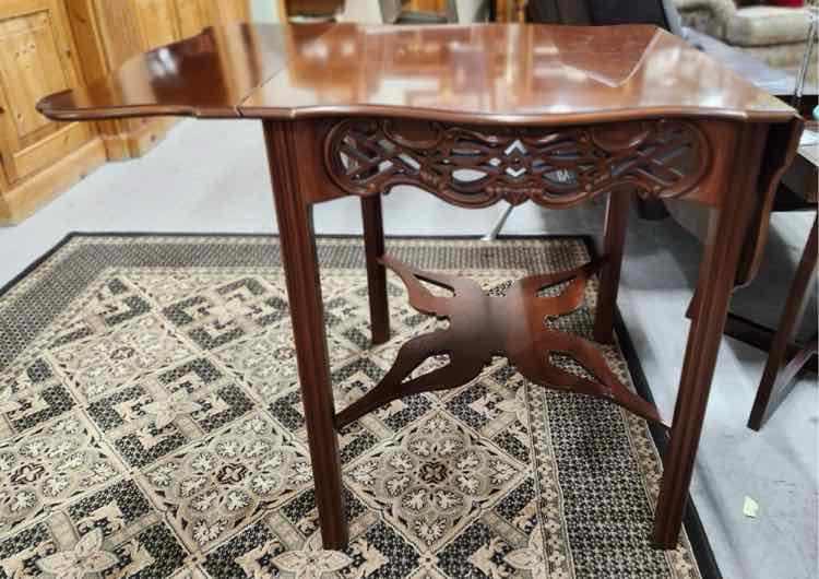 Baker Drop Leaf End Table