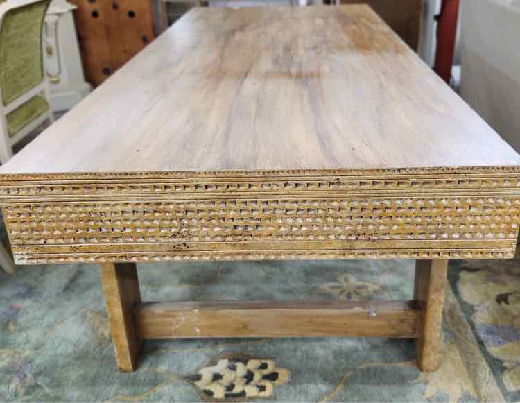 Large Carved Console Table