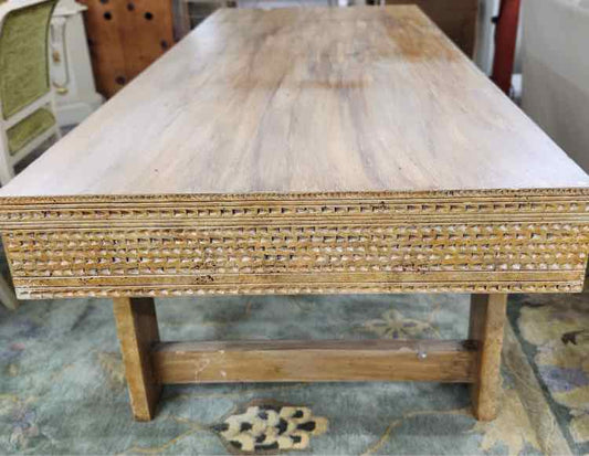 Large Carved Console Table
