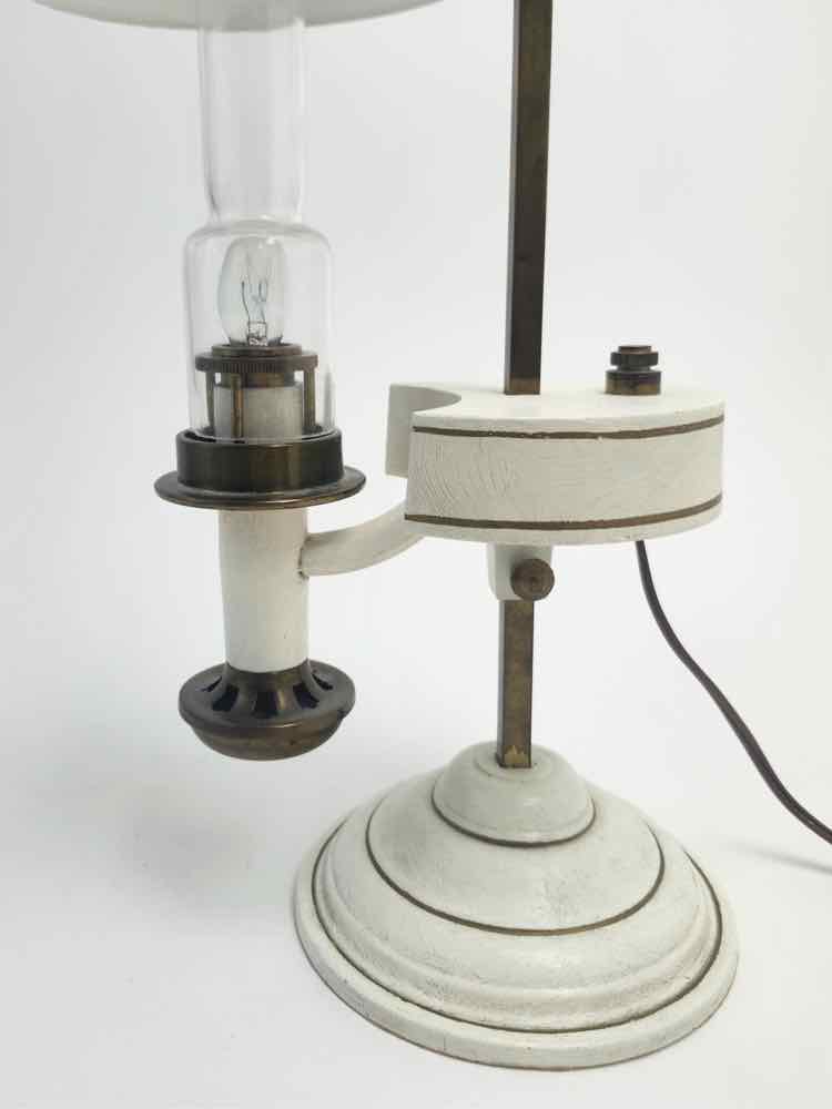 Electrified Swivel Antique Lamp