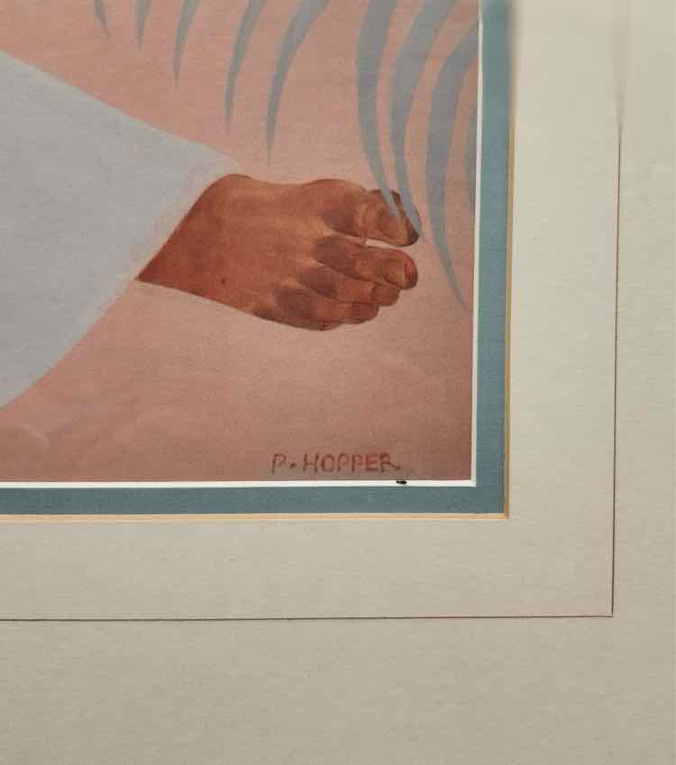 Art Lithograph By Paul Hopper