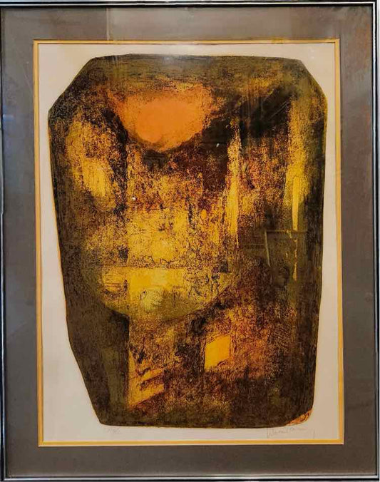 Color Seriograph Orange by Dang Lebaadang