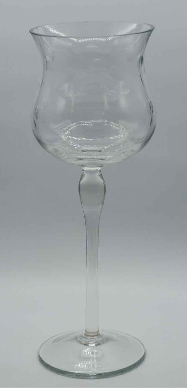 Tall Glass Candle Holder