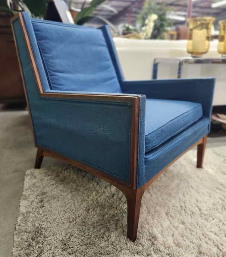 Blue MCM Chair