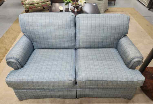 Blue Loveseat