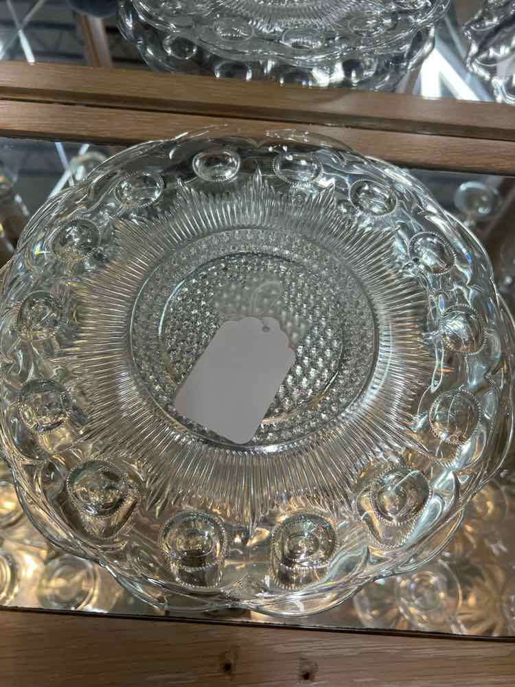 Pressed Glass Platter