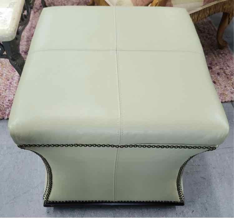 Kravet Green Ottoman