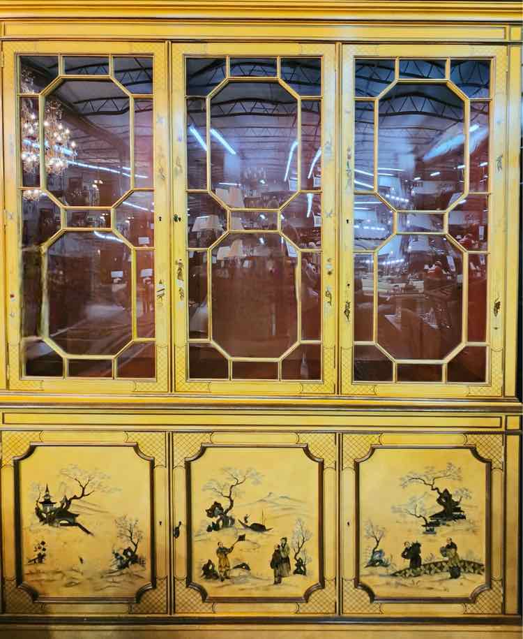 2 Piece Asian Cabinet