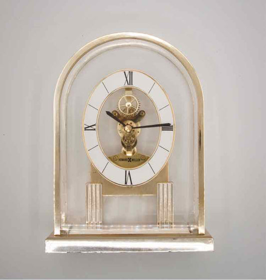 Gold Howard Miller Clock