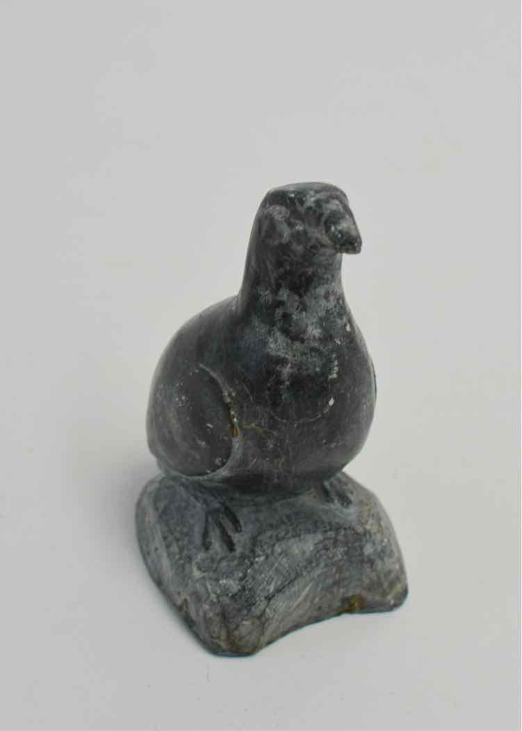 Handcarved Soapstone Bird Sculpture