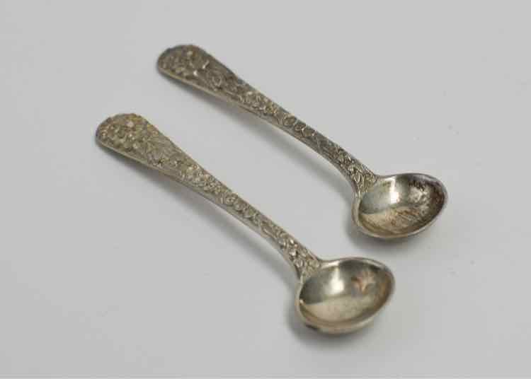 S. Kirk & Son Sterling Silver Repousse Spoons