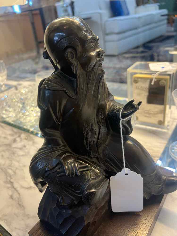 SITTING BRONZE CONFUSCIOUS