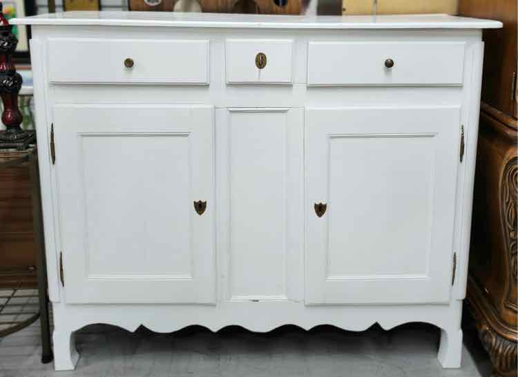 White Buffet Cabinet