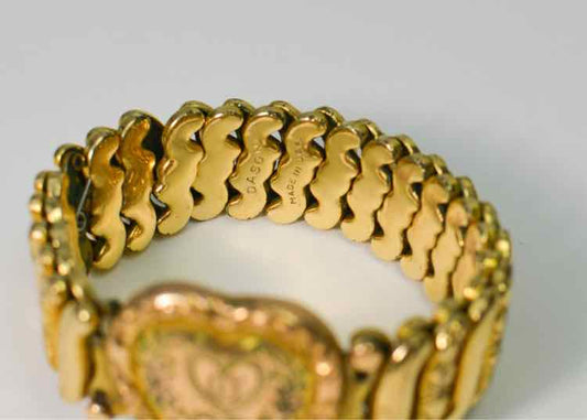 10K Dason Vtg.Child's Expansion Bracelet
