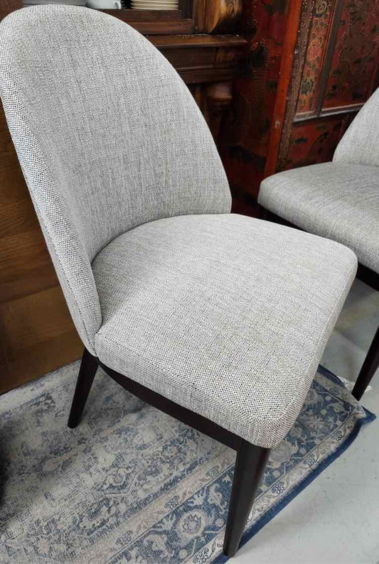 6 Gray Crate & Barrel Dinning Chairs