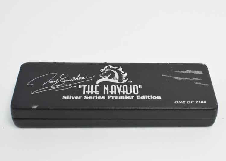 "The Navajo" David Yellowhorse .925 Knife