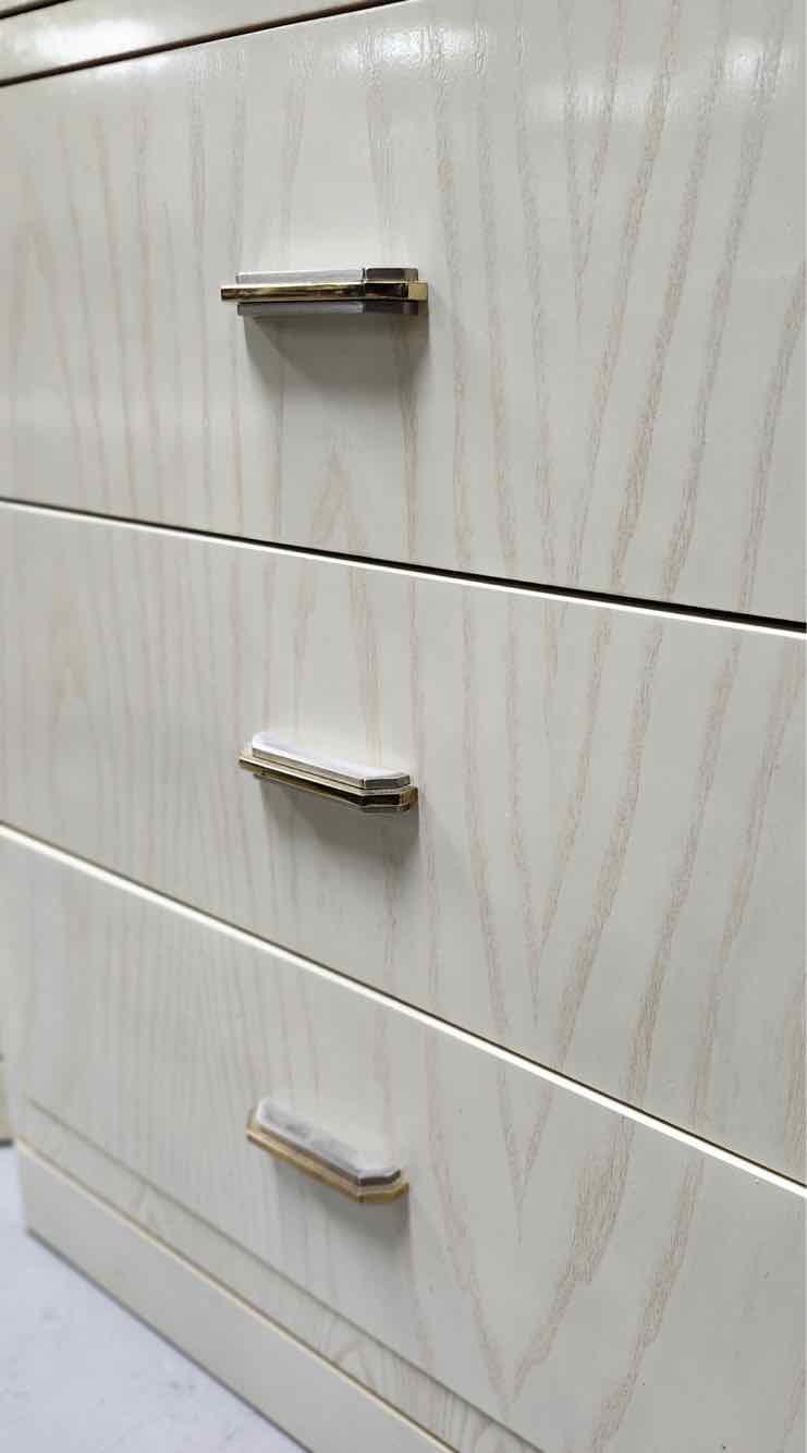 Pair of 3 Drawer Nightstands