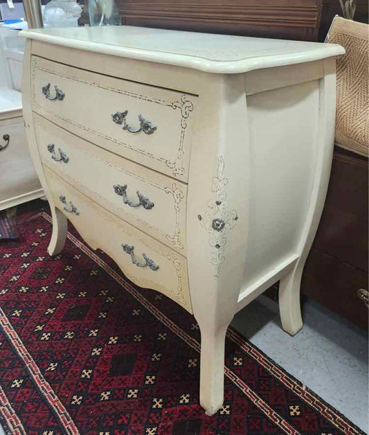 Beige 3 Drawer Chest