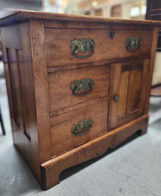 3 Drawer Wood Cabinet