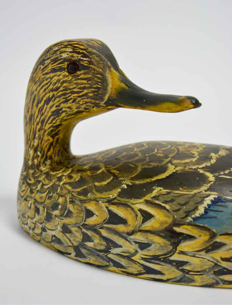 Hand Crafted Wooden Mallard Decoy