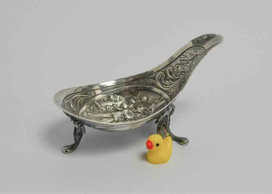Antique Silver Sugar Scuttle
