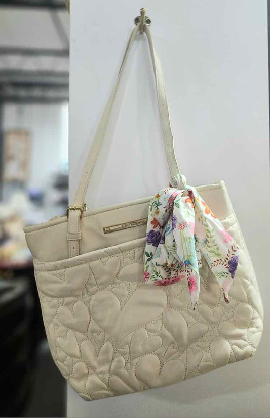 Betsy Johnson Quilted Hearts Tote