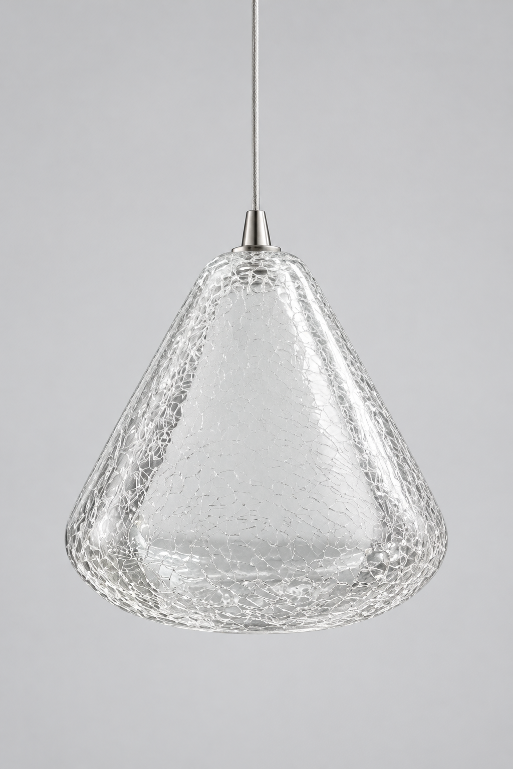 Armitage LED Crackle Glass Pendant Light