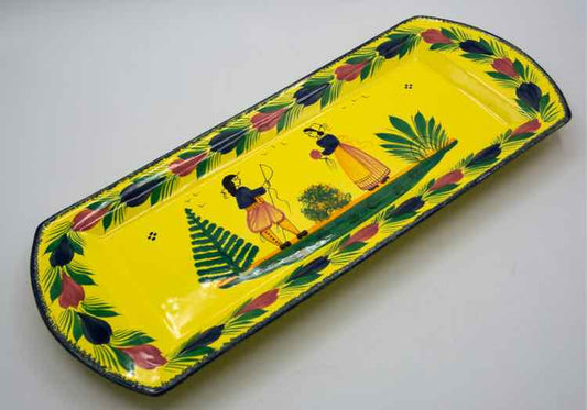 Quimper Pottery Tray
