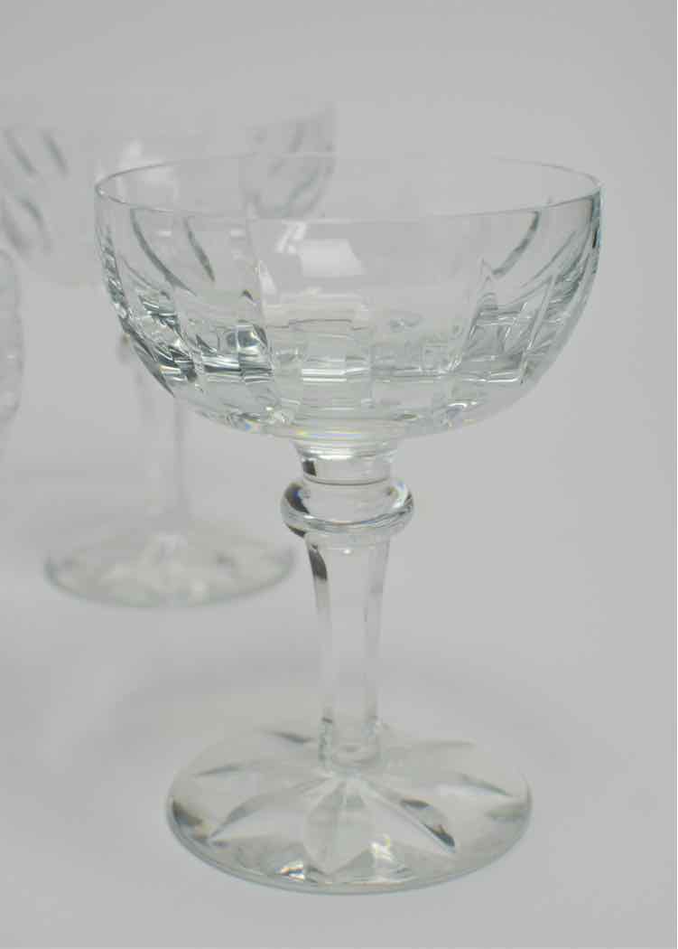 Atlantis Coupe Glasses Crystal