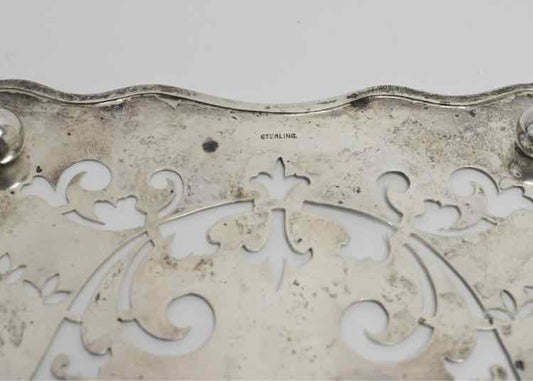 Vintage Sterling Silver Trivet