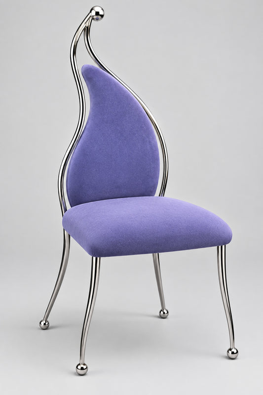 1980's Purple Deco Chairs