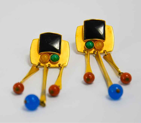 Vtg. Gale Rothstein Earrings