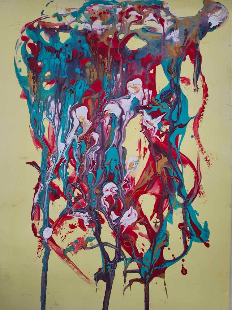 Acrylic Painting by Frebach