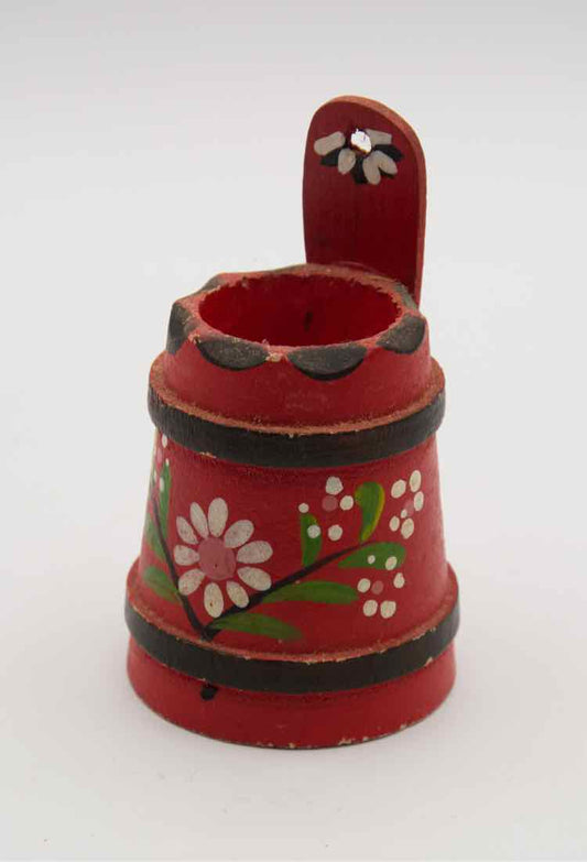 Red Mini Butter Churn Match Holder