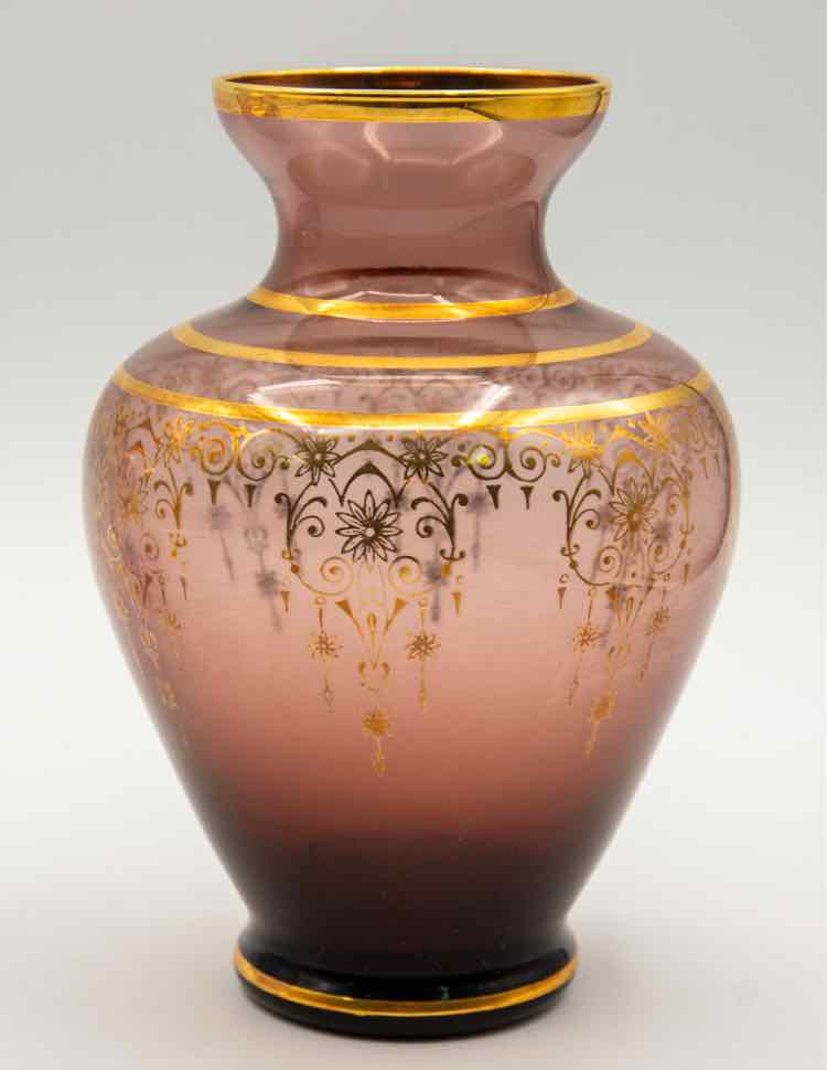 Pair of Vecchina Murano Vases