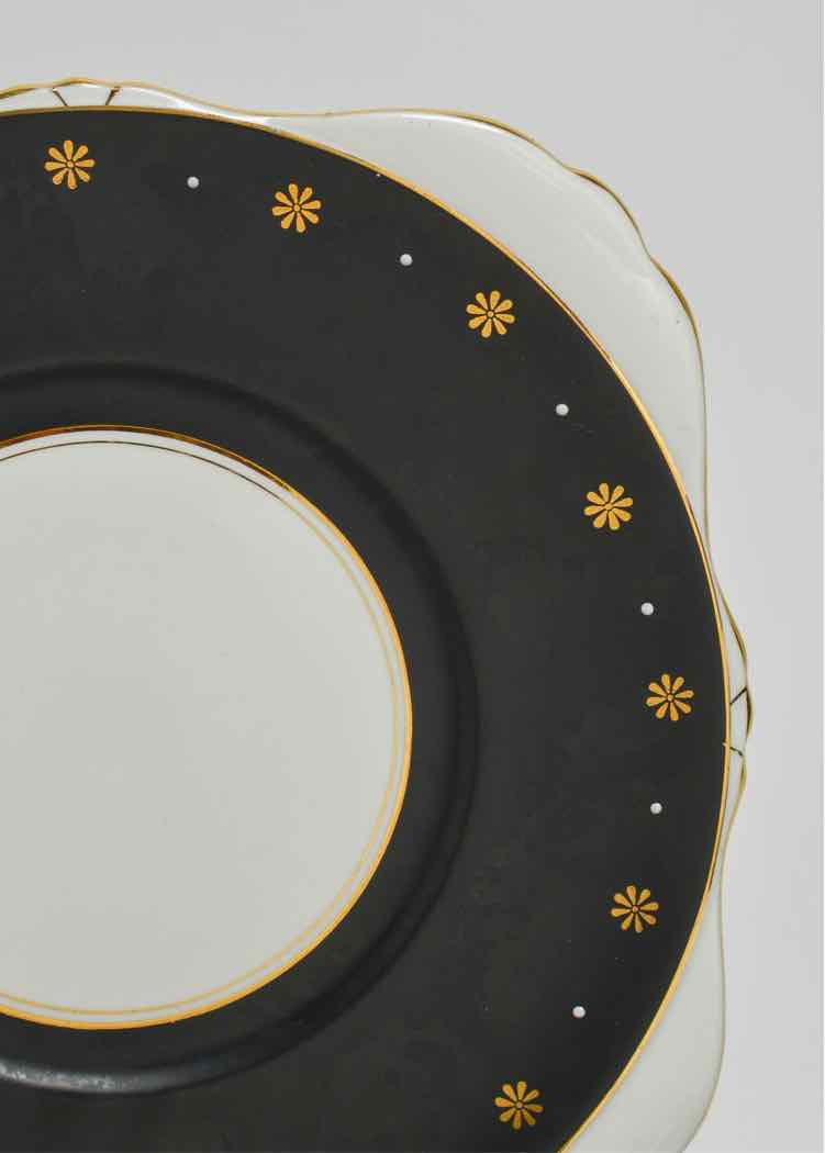 Grafton Black & Gold China