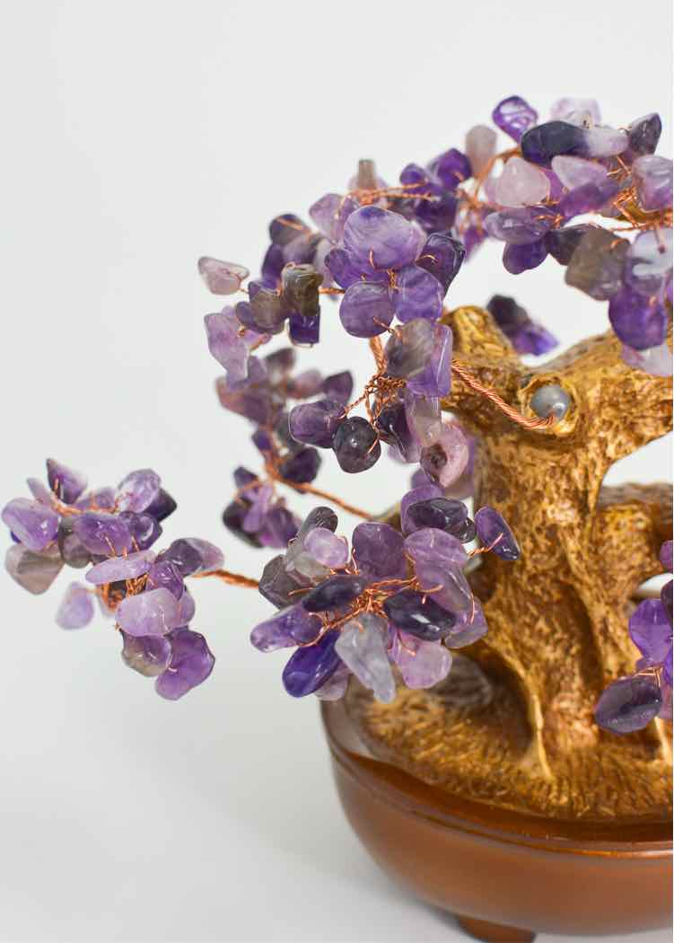 Kalifano Amethyst Tree Decor