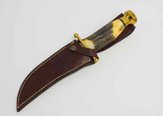 Buck David Yellowhorse Vtg. Horse Knife