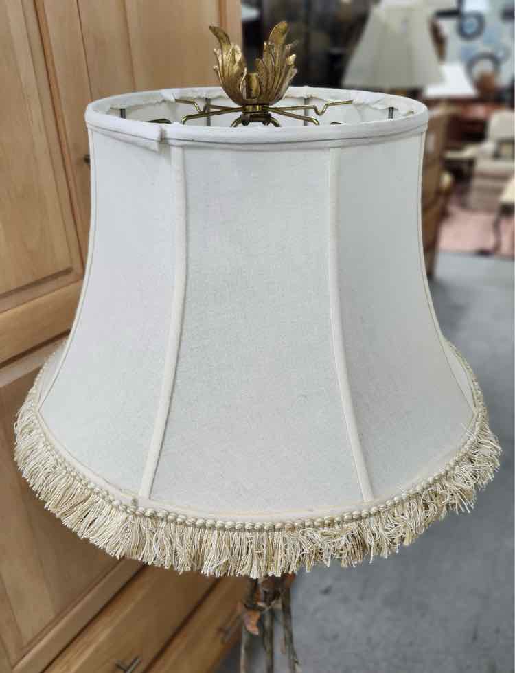 Metal Leaf Floor Lamp