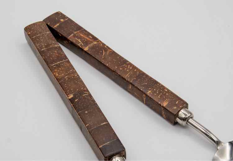 MCM Wood Handle Salad Spoons