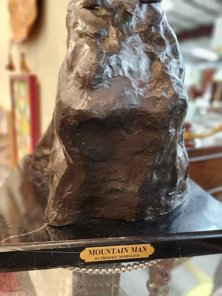 "Mountain Man" Bronze Sculpture by Fredrick Remington