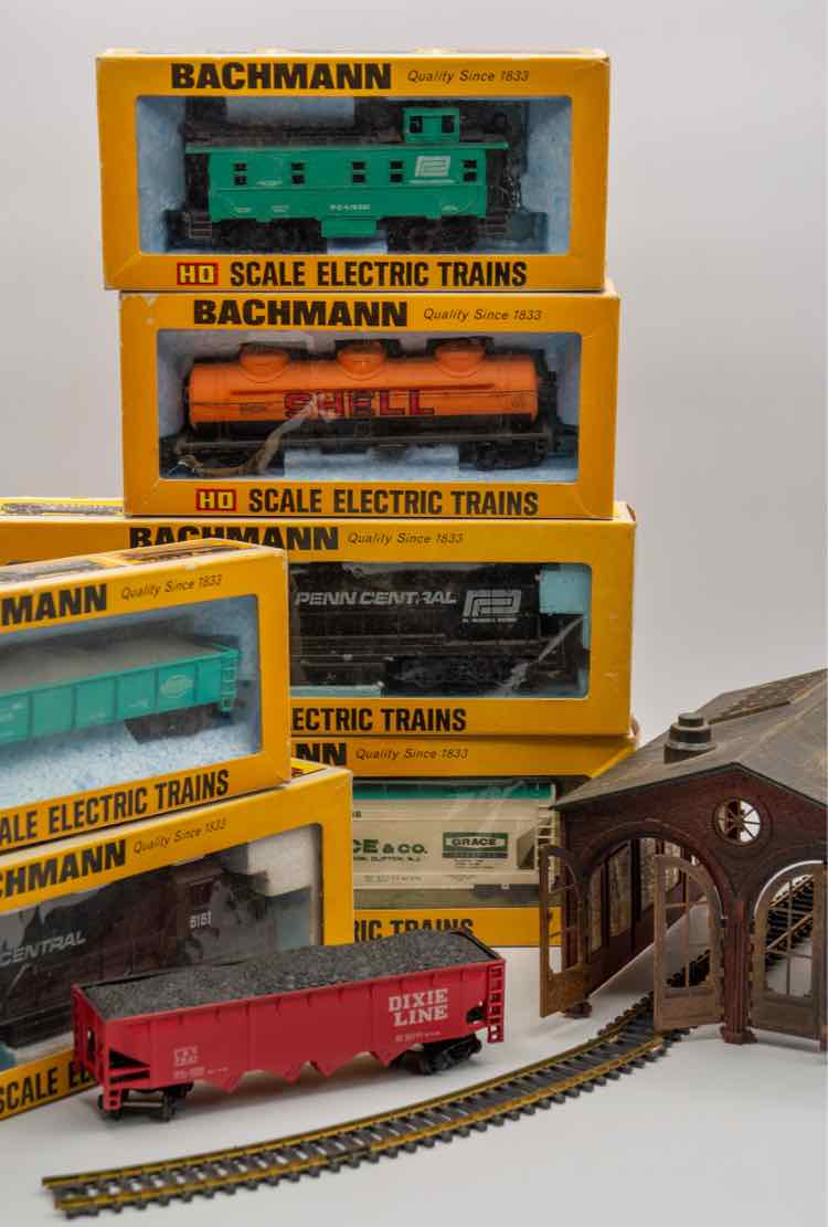 Vtg. Bachman Train Set