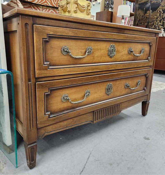 Henredon 2 Drawer Cabinet