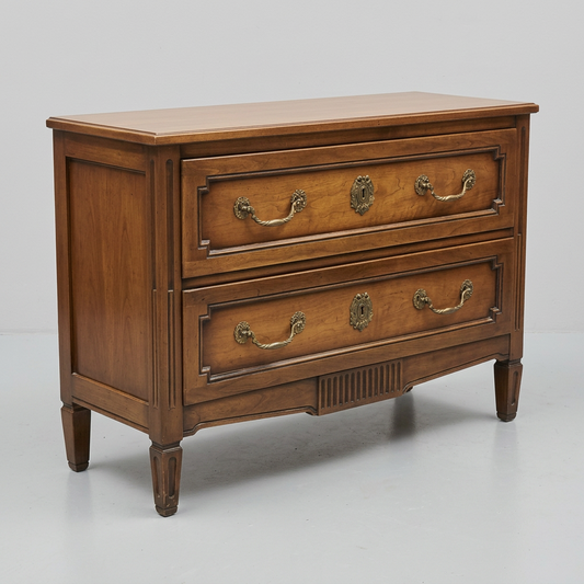 Henredon 2 Drawer Cabinet