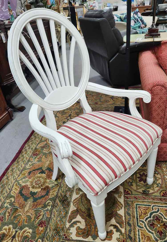 White Arm Chair