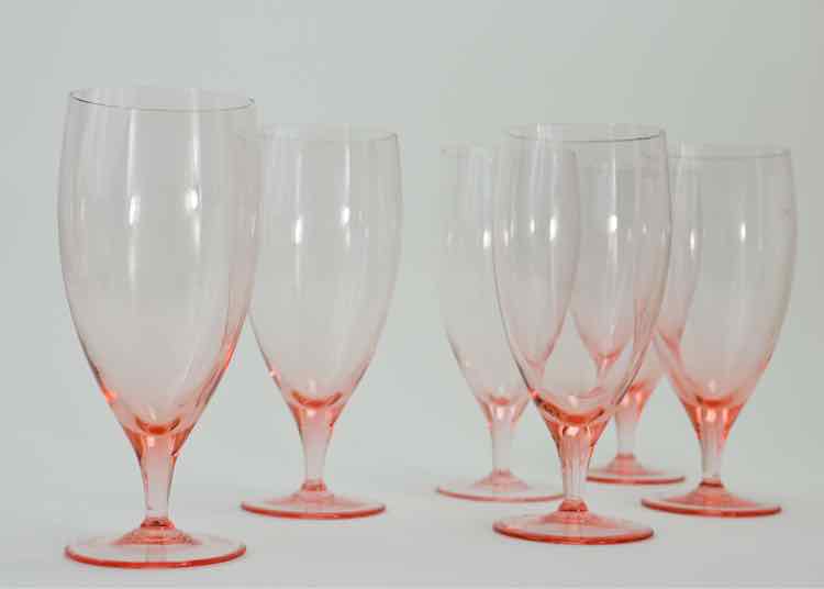 Mikasa Rose Glassware